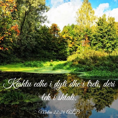 Picture 03 - Mateu 22:26 ALB - Kështu edhe i dyti dhe i treti, deri tek i - Bible Verse Picture