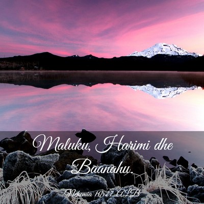 Picture 03 - Nehemia 10:27 ALB - Maluku, Harimi dhe - Bible Verse Picture
