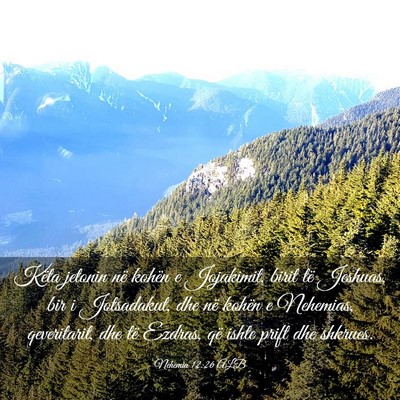 Picture 03 - Nehemia 12:26 ALB - Këta jetonin në kohën e Jojakimit, birit të - Bible Verse Picture