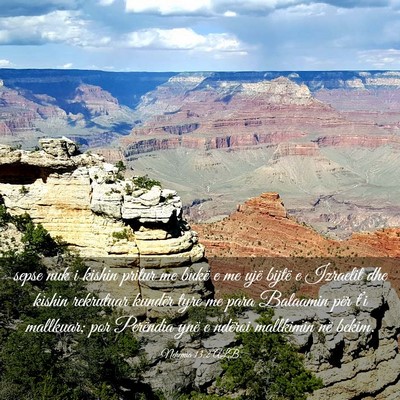 Picture 03 - Nehemia 13:2 ALB - sepse nuk i kishin pritur me bukë e me ujë - Bible Verse Picture