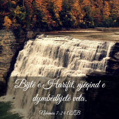 Picture 03 - Nehemia 7:24 ALB - Bijtë e Harifit, njëqind e dymbëdhjetë - Bible Verse Picture
