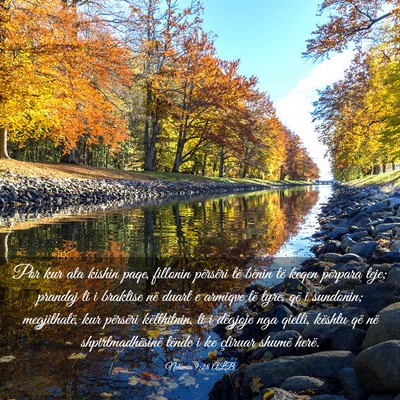 Picture 03 - Nehemia 9:28 ALB - Por kur ata kishin paqe, fillonin përsëri të - Bible Verse Picture