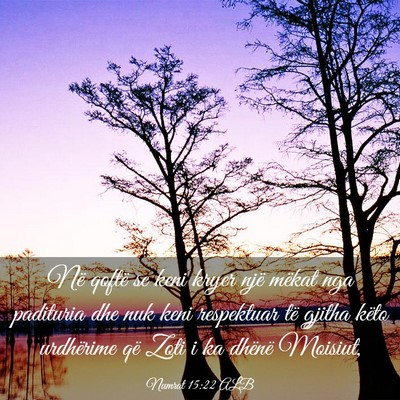 Picture 03 - Numrat 15:22 ALB - Në qoftë se keni kryer një mëkat nga - Bible Verse Picture