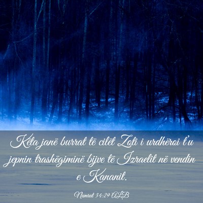 Picture 03 - Numrat 34:29 ALB - Këta janë burrat të cilët Zoti i urdhëroi - Bible Verse Picture