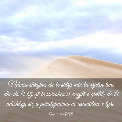 Picture 03 - Osea 7:12 ALB - Ndërsa shkojnë, do të shtrij mbi ta rrjetën - Bible Verse Picture