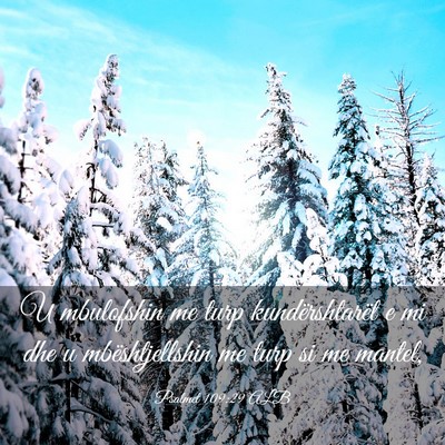 Picture 03 - Psalmet 109:29 ALB - U mbulofshin me turp kundërshtarët e mi dhe u - Bible Verse Picture