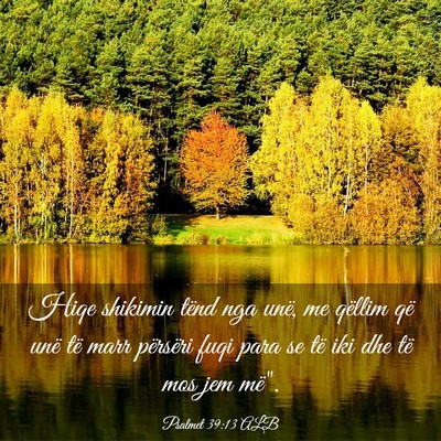 Picture 03 - Psalmet 39:13 ALB - Hiqe shikimin tënd nga unë, me qëllim që unë - Bible Verse Picture