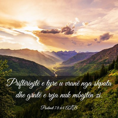 Picture 03 - Psalmet 78:64 ALB - Priftërinjtë e tyre u vranë nga shpata dhe - Bible Verse Picture