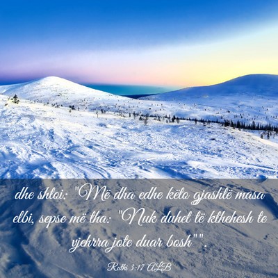 Picture 03 - Ruthi 3:17 ALB - dhe shtoi: 