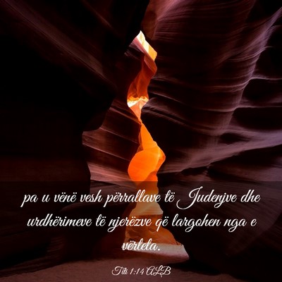 Picture 03 - Titi 1:14 ALB - pa u vënë vesh përrallave të Judenjve dhe - Bible Verse Picture