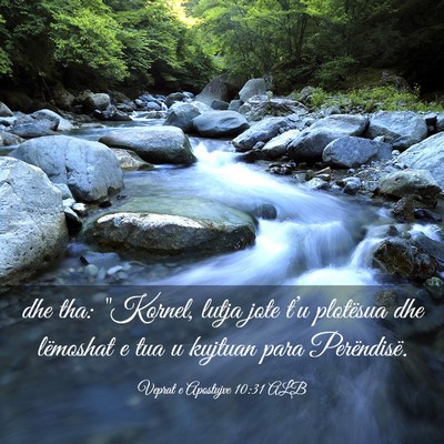 Picture 03 - Veprat e Apostujve 10:31 ALB - dhe tha: 