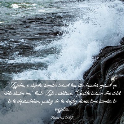Picture 03 - Zakaria 13:7 ALB - 