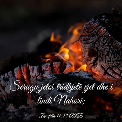 Picture 03 - Zanafilla 11:22 ALB - Serugu jetoi tridhjetë vjet dhe i lindi - Bible Verse Picture