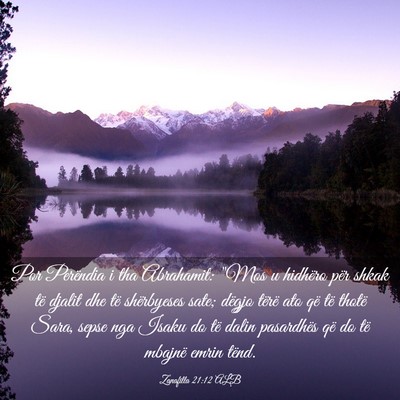 Picture 03 - Zanafilla 21:12 ALB - Por Perëndia i tha Abrahamit: 
