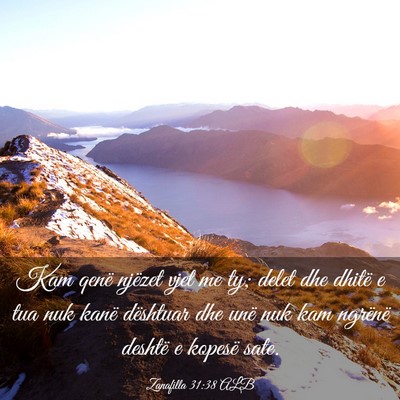 Picture 03 - Zanafilla 31:38 ALB - Kam qenë njëzet vjet me ty; delet dhe dhitë e - Bible Verse Picture