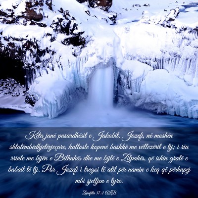 Picture 03 - Zanafilla 37:2 ALB - Këta janë pasardhësit e Jakobit. Jozefi, në - Bible Verse Picture