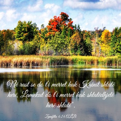 Picture 03 - Zanafilla 4:24 ALB - Në rast se do t’i merret hak Kainit shtatë - Bible Verse Picture