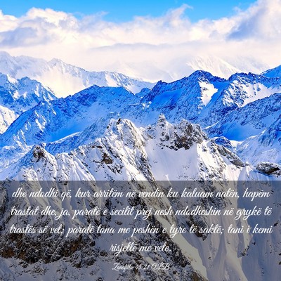 Picture 03 - Zanafilla 43:21 ALB - dhe ndodhi që, kur arritëm në vendin ku kaluam - Bible Verse Picture