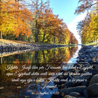 Picture 03 - Zanafilla 47:20 ALB - Kështu Jozefi bleu për Faraonin tërë tokat e - Bible Verse Picture