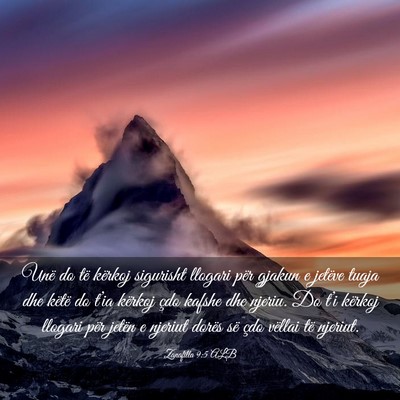Picture 03 - Zanafilla 9:5 ALB - Unë do të kërkoj sigurisht llogari për gjakun - Bible Verse Picture