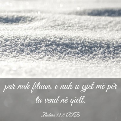 Picture 03 - Zbulesa 12:8 ALB - por nuk fituan, e nuk u gjet më për ta vend në - Bible Verse Picture
