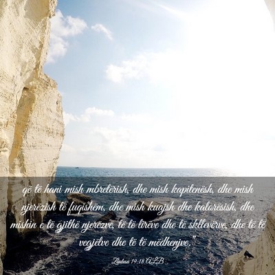 Picture 03 - Zbulesa 19:18 ALB - që të hani mish mbretërish, dhe mish - Bible Verse Picture
