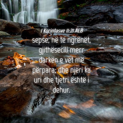 Picture 04 - 1 Korintasve 11:21 ALB - sepse, në të ngrënët, gjithësecili merr - Bible Verse Picture