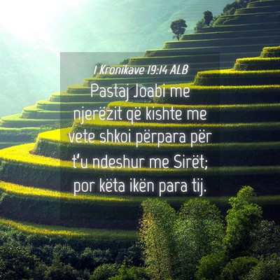 Picture 04 - 1 Kronikave 19:14 ALB - Pastaj Joabi me njerëzit që kishte me vete - Bible Verse Picture