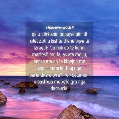 Picture 04 - 1 Mbretërve 11:2 ALB - që u përkisnin popujve për të cilët Zoti u - Bible Verse Picture