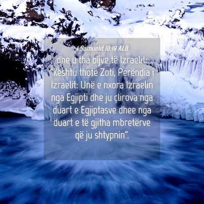 Picture 04 - 1 Samuelit 10:18 ALB - dhe u tha bijve të Izraelit: 