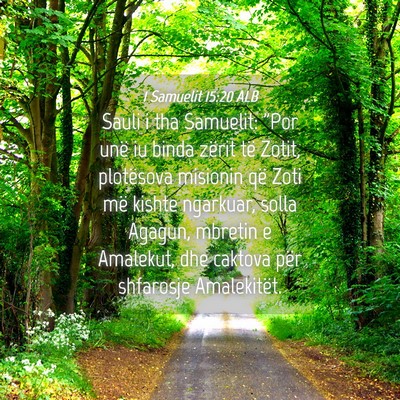 Picture 04 - 1 Samuelit 15:20 ALB - Sauli i tha Samuelit: 