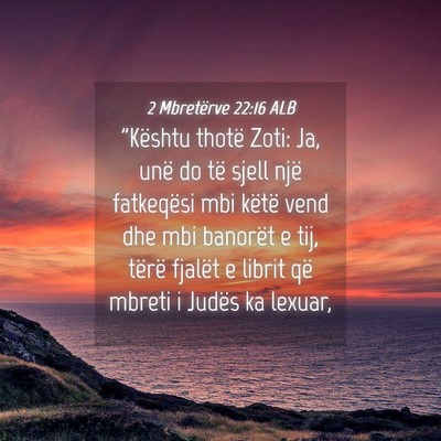 Picture 04 - 2 Mbretërve 22:16 ALB - 