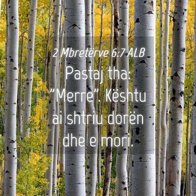 Picture 04 - 2 Mbretërve 6:7 ALB - Pastaj tha: 