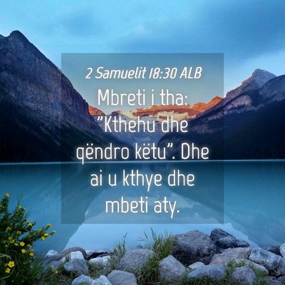 Picture 04 - 2 Samuelit 18:30 ALB - Mbreti i tha: 