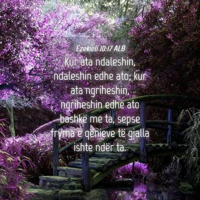 Picture 04 - Ezekieli 10:17 ALB - Kur ata ndaleshin, ndaleshin edhe ato; kur ata - Bible Verse Picture