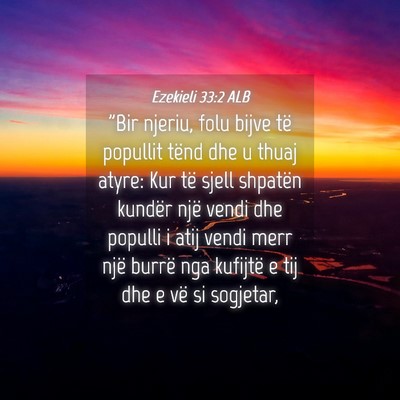 Picture 04 - Ezekieli 33:2 ALB - 