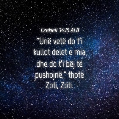 Picture 04 - Ezekieli 34:15 ALB - 