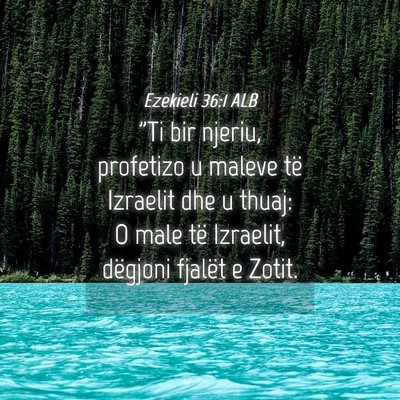 Picture 04 - Ezekieli 36:1 ALB - 