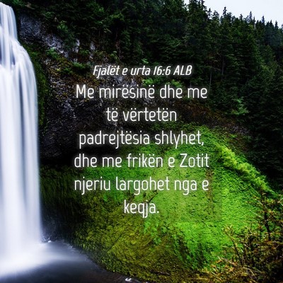 Picture 04 - Fjalët e urta 16:6 ALB - Me mirësinë dhe me të vërtetën padrejtësia - Bible Verse Picture
