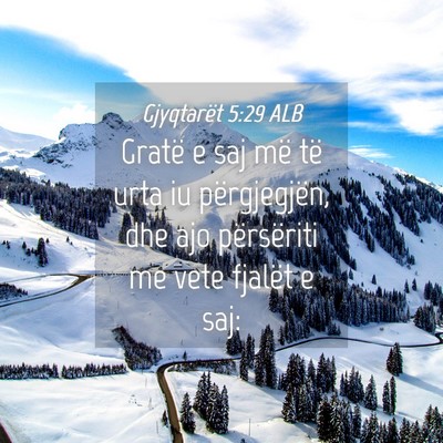 Picture 04 - Gjyqtarët 5:29 ALB - Gratë e saj më të urta iu përgjegjën, dhe - Bible Verse Picture