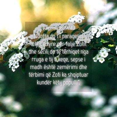 Picture 04 - Jeremia 36:7 ALB - Ndofta do t’i paraqesin lutjet e tyre për - Bible Verse Picture