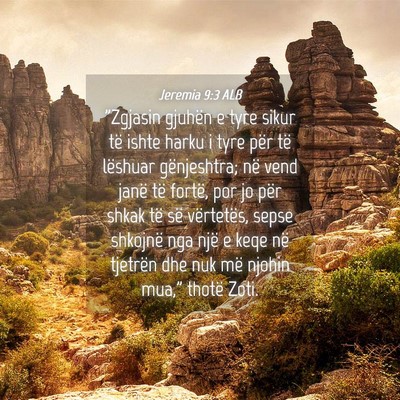 Picture 04 - Jeremia 9:3 ALB - 