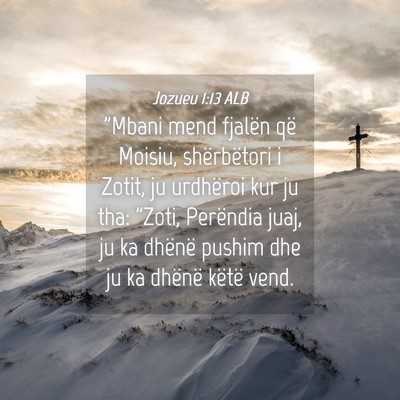 Picture 04 - Jozueu 1:13 ALB - 