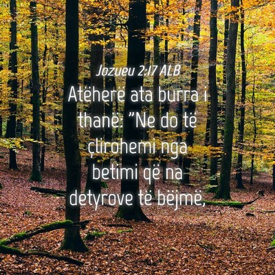 Picture 04 - Jozueu 2:17 ALB - Atëherë ata burra i thanë: 