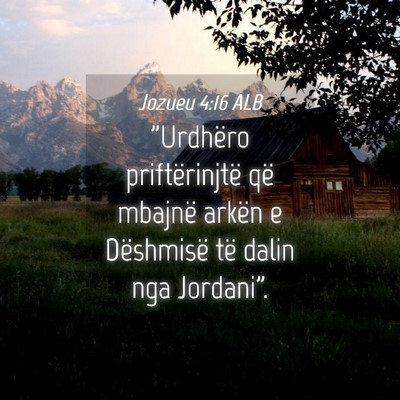 Picture 04 - Jozueu 4:16 ALB - 