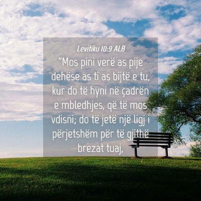 Picture 04 - Levitiku 10:9 ALB - 