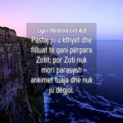 Picture 04 - Ligji i Përtërirë 1:45 ALB - Pastaj ju u kthyet dhe filluat të qani përpara - Bible Verse Picture