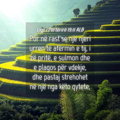 Picture 04 - Ligji i Përtërirë 19:11 ALB - Por në rast se një njeri urren të afërmin e - Bible Verse Picture