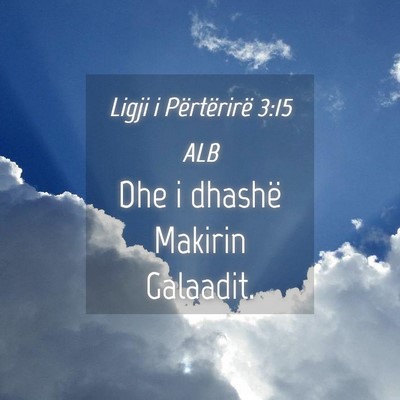 Picture 04 - Ligji i Përtërirë 3:15 ALB - Dhe i dhashë Makirin - Bible Verse Picture