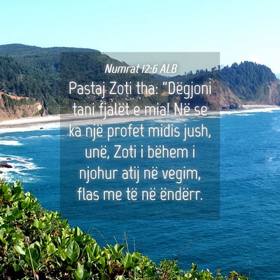 Picture 04 - Numrat 12:6 ALB - Pastaj Zoti tha: 